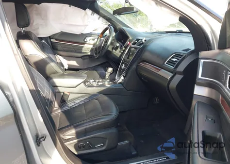 2018 Ford Explorer Platinum z USA, uszkodzony, nr VIN 1FM5K8HT8JGA95506